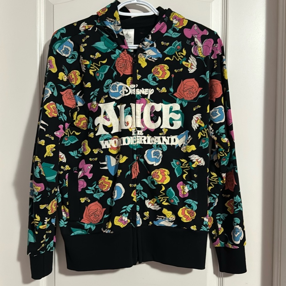Disney Alice in Wonderland Zip Up hoodie